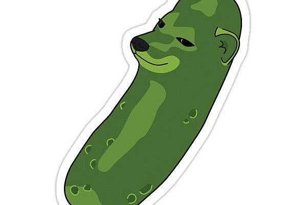 Decorate laptops, Hydro Flasks, cars and more with removable kiss-cut, vinyl decal stickers. Glossy, matte, and transparent options in various sizes. Super durable and water-resistant. I've seen things you people would'nt believe. I kid you not, Cheems turned himself into a pickle..