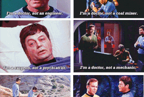 What are you, Bones?