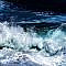 Dark Blue Ocean Waves