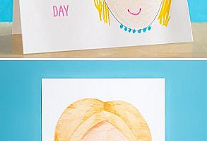 We show you 3 ideas for Mother's Day! 1) Design your mom with loose parts. (Free, printable faces to choose from) Create her face with buttons, beads, etc.- whatever you have on hand. 2) Decorate your mom's face with craft supplies. Pop it into a glass-less frame and give it to mom for Mother's Day! 3) Make a Mother's Day card with your mom, grandma, aunty or special mentor's face on the front. (template included). #mothersday