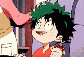 Deku Excited GIF - Deku Excited Wiggle GIFs