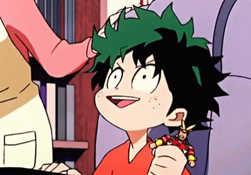 Deku Excited GIF - Deku Excited Wiggle GIFs