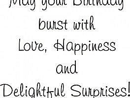 Delightful Surprises Birthday Greeting