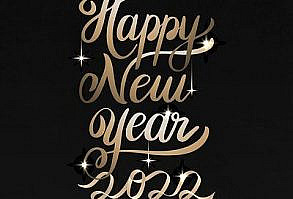2022 gold happy new year | Free Photo - rawpixel