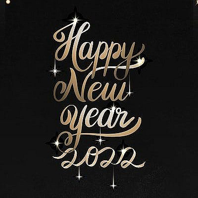 2022 gold happy new year | Free Photo - rawpixel