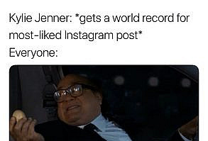 Shout out to Egg Gang for dethroning Kylie Jenner! #EggGang #EggMemes #TrendingMemes #WorldRecordEgg