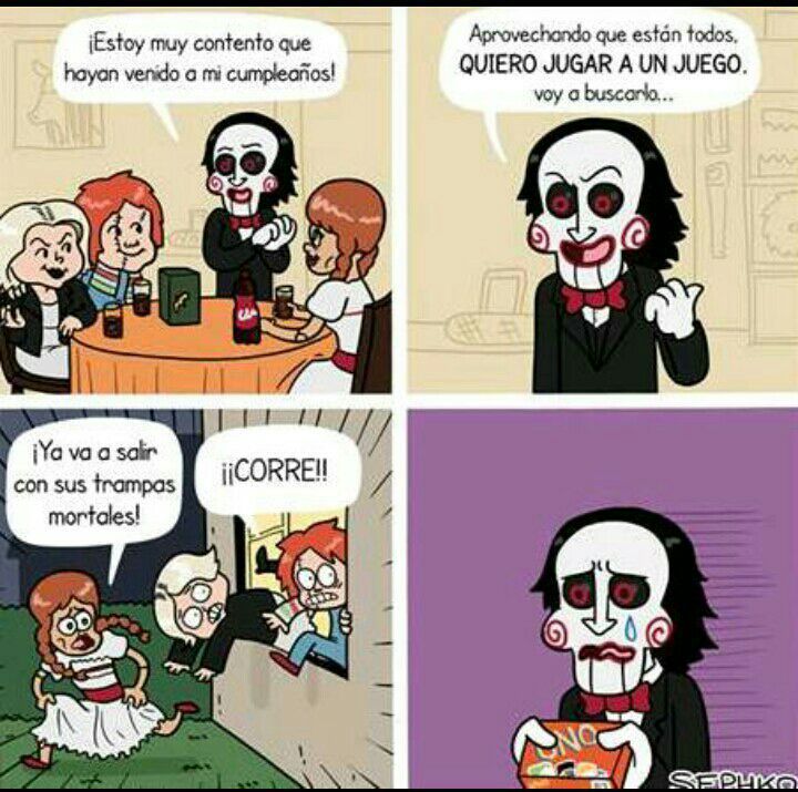 ¿Quieren ver a Chucky y otros Slashers hacer el imbécil? #humor # Humor # amreading # books # wattpad