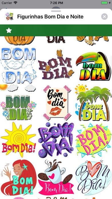 Figurinhas Bom Dia e Noite | App Price Drops