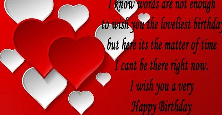 Happy birthday my love