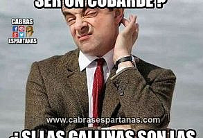 Gallina es cobarde y no lo entiendo