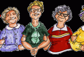 Gifs animados divertidos de Abuelos o ancianos (Viejitos)