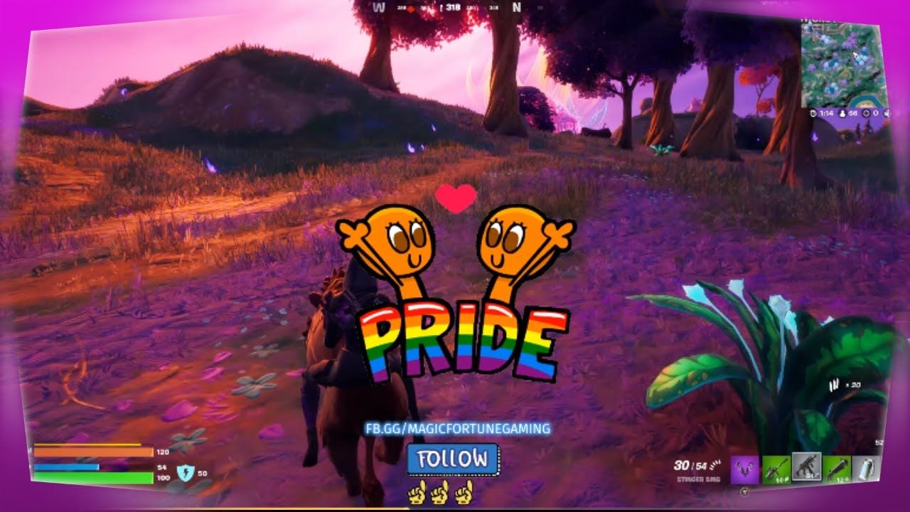 HAPPY PRIDE MONTH! (My buddy and me, kicking ass.)