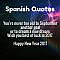 new year wishes in Spanish 2017
