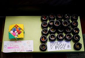 Pygmy puffs and Bertie Botts every flavor beans. Simple accessibly Harry Potter themed birthday party activities that delight.