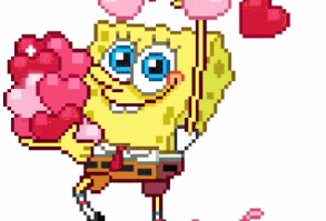 Heart Love GIF - Heart Love SpongeBob - Discover & Share GIFs