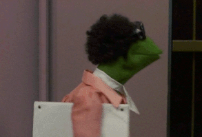 Kermit in Muppets take Manhattan