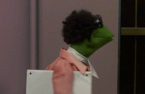 Kermit in Muppets take Manhattan