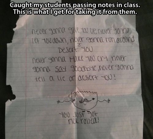 Rick roll like a boss