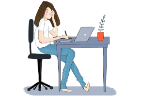 I love to design, illustrate, and eat pizza. by Karin Ravon on Dribbble