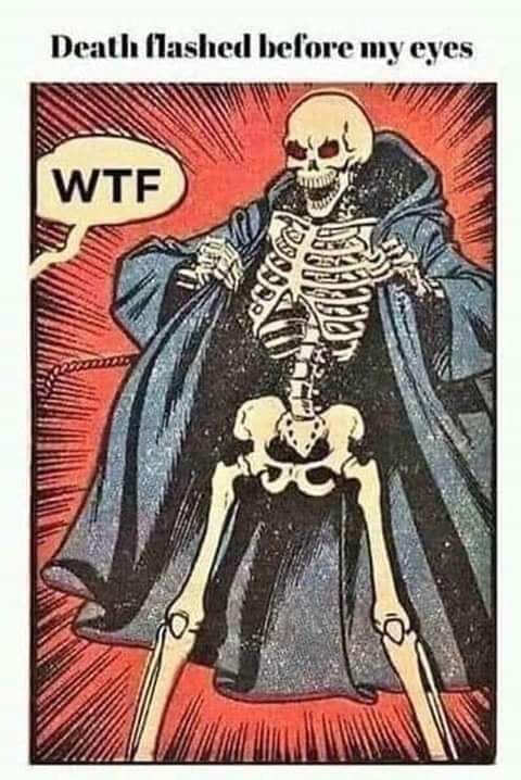 I never saw that coming.