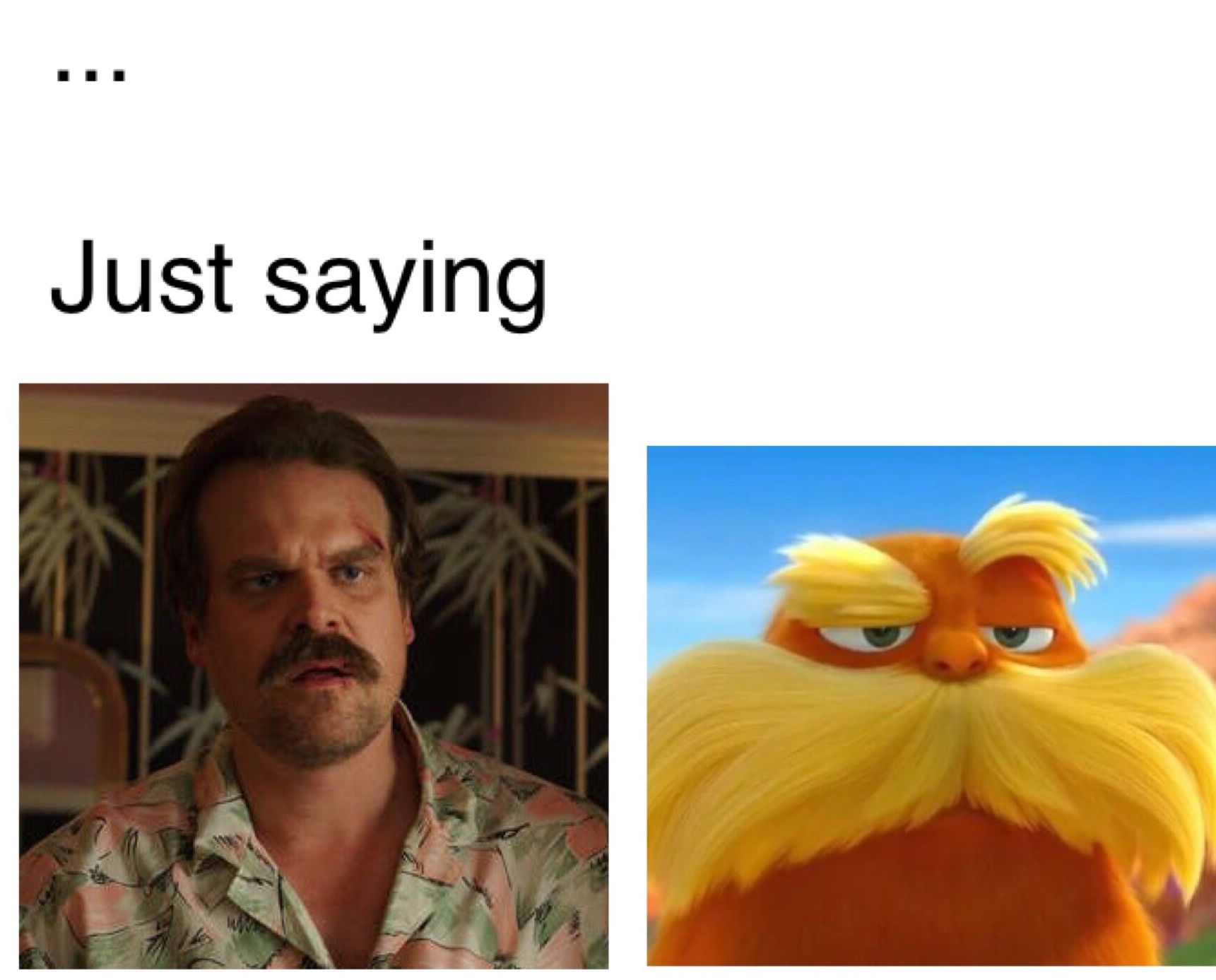 I see the resemblance. #strangerthingsmeme #strangerthings