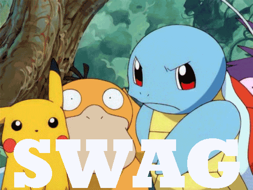 Considering the fact that Ash's squirtle is an ex-gang leader this is great.
