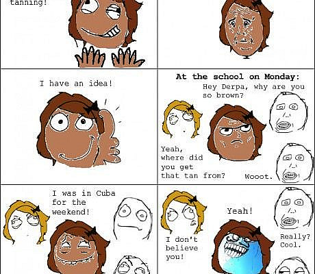 I'll never use self-tanning again! - Funny