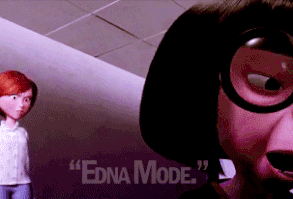 In fact, we asked the BuzzFeed Community to tell us which Disney characters deserve their own movie, and user lexitania created the ultimate fan theory about Edna Mode. | This Pixar Fan Theory About Edna Mode From