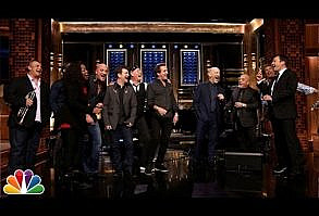 WATCH: Jimmy Fallon, J.K. Simmons, and Billy Joel Spontaneously Break Into Song on 'The Tonight Show'