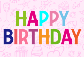 Joyful Happy Birthday Card