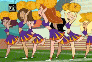 Kim Possible cheerleading