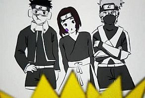 #anime #fanart #naruto #levi #rin #obito