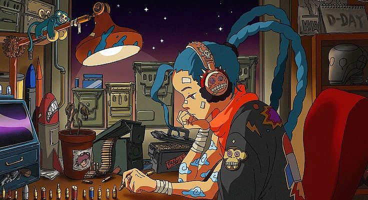 LoFi Girl Jinx Landscape 4K(UHD) 3840x2160