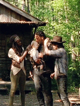 family, rick grimes, and gif image