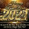 Happy New Year 2021 With Snowflakes