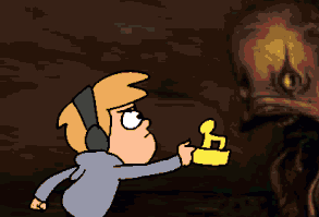 omg i can't believe that it's pewdiepie in gf o0o! i love gravity falls more then anything