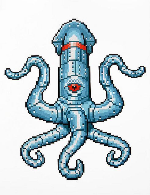 Mecha-Squid by Zombie Bite