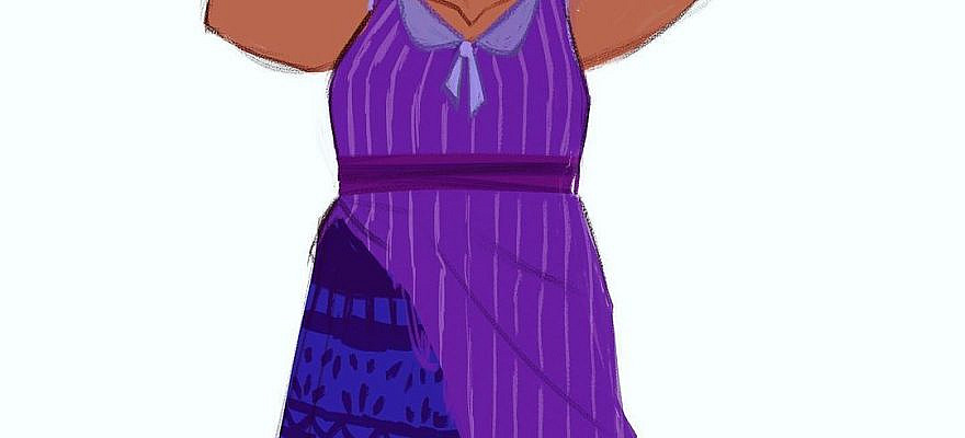 Meg Park on Instagram: “Luisa 💙 we were so inspired by real Olympic athletes when we were designing her #encanto”