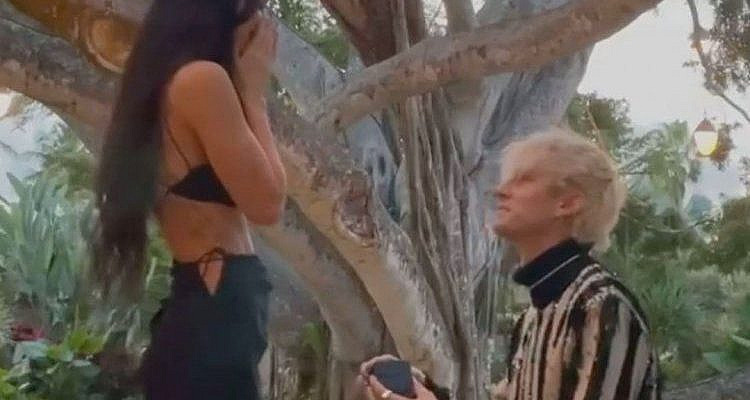 La artista de talla mundial Megan Fox y el músico Machine Gun Kelly se comprometieron tras mantener su relación en un perfil bajo, los jóvenes artistas anunciaron la promesa de unir sus vidas en matrimonio mediante un video publicado en Instagram el 11 de enero. En la romántica grabación, el rapero Casie Colson Baker (su nombre real) eligió el jardín del árbol Banyan para comprometerse con su enamorada, en ese sitio, el también actor se arrodilló frente a su novia y le entregó un anillo para sorprenderla.