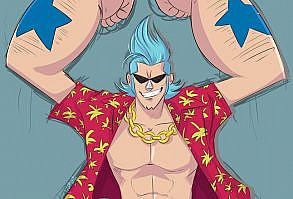 ONE PIECE: Super Franky 64 by lewisrockets