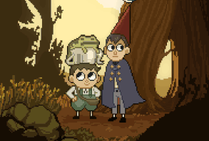 ArtStation - Over the Garden wall Pixel animation, Kylie O'Neil