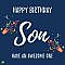 Happy Birthday, Son. Have an awesome one! #happybirthdayquotes