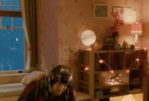 But Rudd’s never danced in a superhero suit. Until now. | Paul Rudd Dancing In His