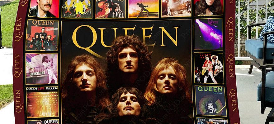 Queen Rock Band Quilt Blanket Gifts For Fans Birthday Christmas Music Gifts The fleece blanket features a lightweight, pill-free microfiber fleece that is not only supremely soft, but warm and cozy.