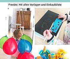 Die Regenbogen-Schatzsuche war beim 3. Geburtstag meiner Tochter das absolute Highlight. Für alle, die eine Schatzsuche mit Kleinkindern machen wollen, gibt es in diesem Artikel alle Vorlagen der Regenbogen-Schatzsuche inklusive einer Einkaufsliste für die Materialien. Viel Spaß.