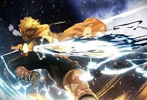 Zenitsu Agatsuma • Anime Live Wallpaper for Desktop • Demon Slayer • Kimetsu no Yaiba