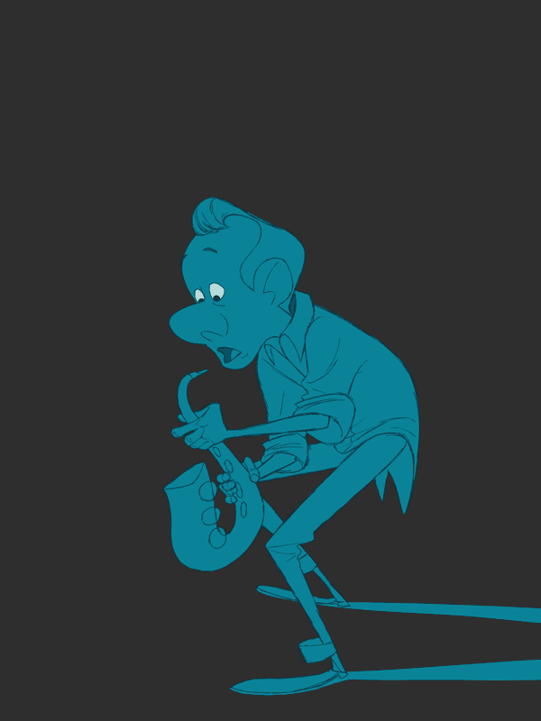 Hanna Abi-Hanna's Animation Blog: Sax