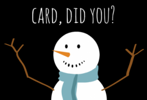 Christmas Birthday Card lol