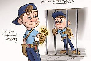 Stolen Hammer by chill13.deviantar... on @DeviantArt