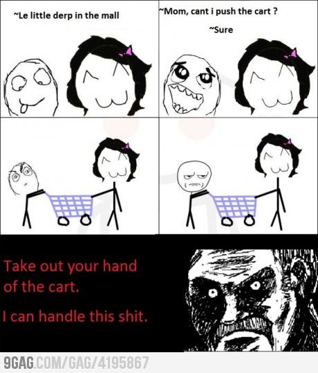 Take out your hand !